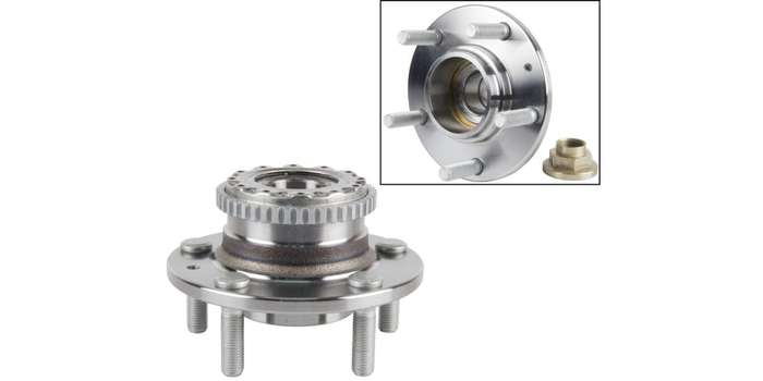 Front Wheel Bearing Kit ASB Hyundai Tiburon 2.0 (2002-) (For 1 Wheel only)