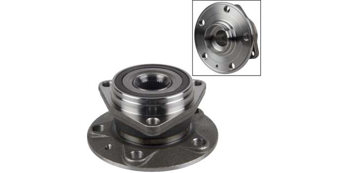 Front Wheel Bearing Kit Audi A3 1.4 T Fsi, 2.0Tdi, S3 2.0Tfsi, Volkswagen Golf Vll 2.0Gti (For 1 ...