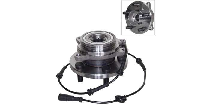 Front Wheel Bearing Kit Land Rover Discovery II 2.5 TD5, 4.0 V8 (99-05) (For 1 Wheel only)