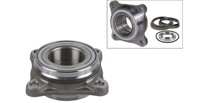 Front Wheel Bearing Kit Toyota Fortuner D-4D, 4X2, 4X4, Hi Lux "Vigo" 4X2 D-4D, All Raised Body...