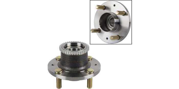 Rear Wheel Bearing Kit Chevrolet Aveo 1.5, 1.6 (05-13), Spark 1.2 (2010-) (For 1 Wheel only)
