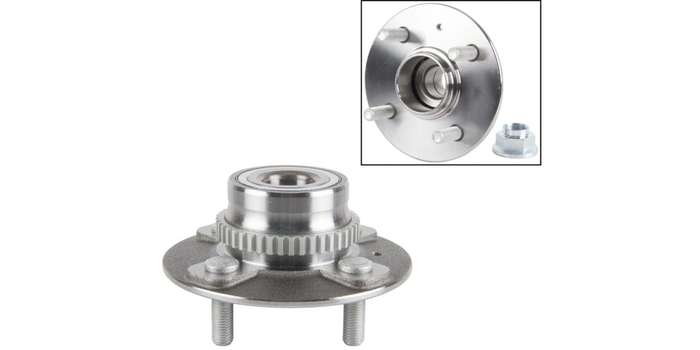 Rear Wheel Bearing Kit Hyundai Atos 1.0 , 1.1 (00-13) (For 1 Wheel only)