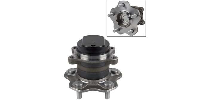 Rear Wheel Bearing Kit Nissan Juke 1.6, 1.6 Dig-T, Livina 1.6, Qashqai 1.5, 1.6, 2.0, Dci, X-Tria...