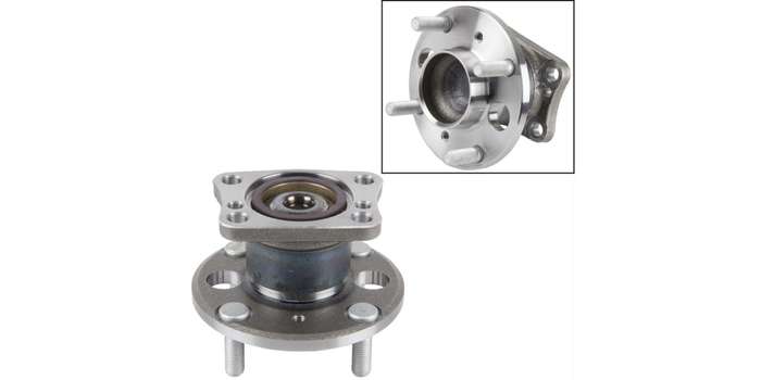 Rear Wheel Hub Bearing Kit Ford Fiesta Lli 1.0, 1.4, I, 1.6, I (2008-), Mazda 2 De (07-15)