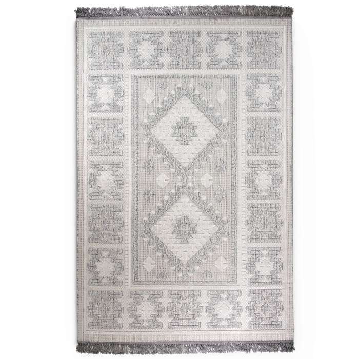 Jute Nomad Root Grey Rug