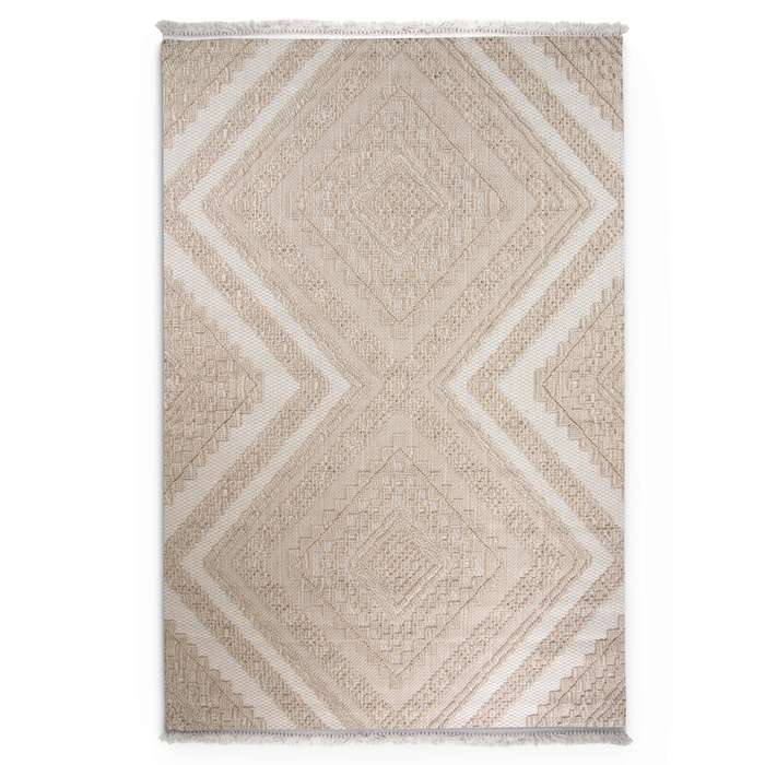 Jute Linen Aura Beige Rug