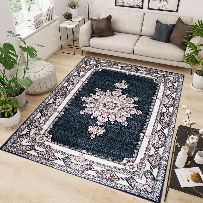 Hereke Meriva Navy Rug
