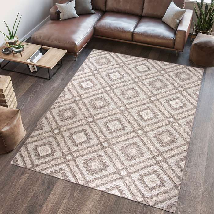 Jute Elysian Hemp Beige Rug