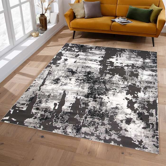 Alin Lumora Antracite Grey Rug