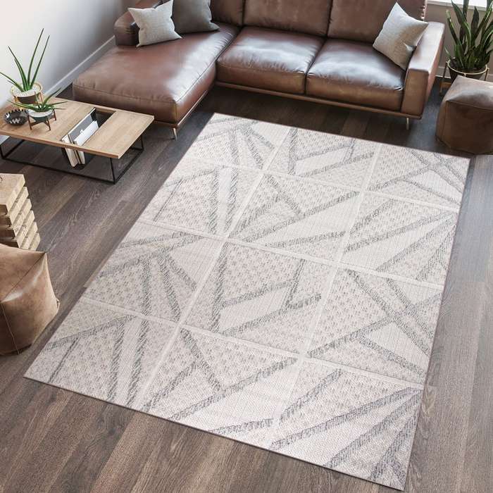 Jute Cora Weft Grey Rug