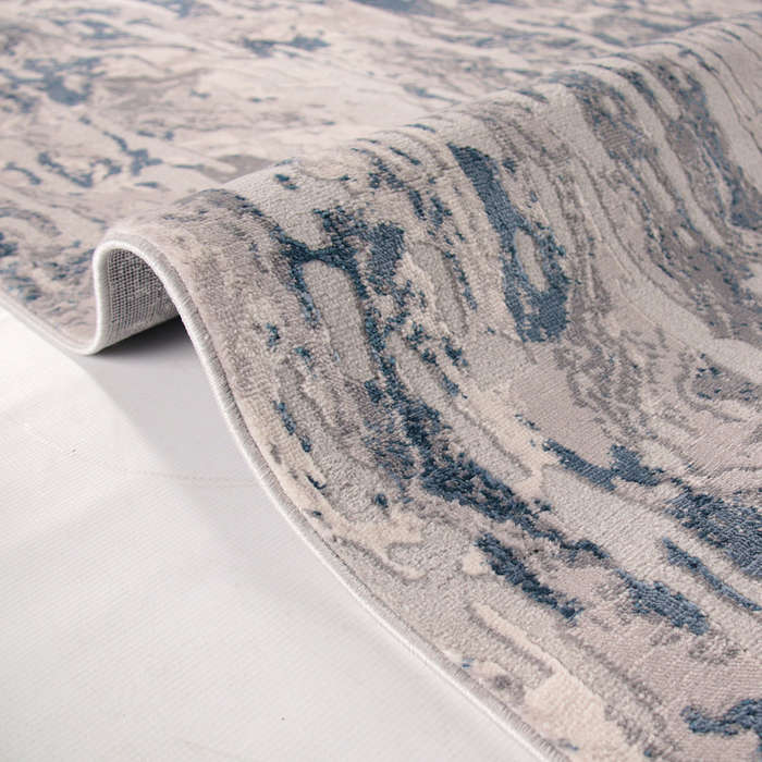 Rainbow Xenol Light Grey Rug