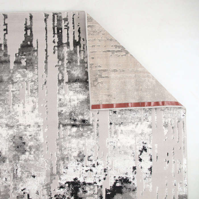 Alin Serune Black Grey Rug