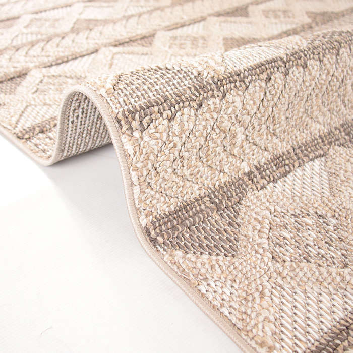 Jute Harvest Line Beige Rug