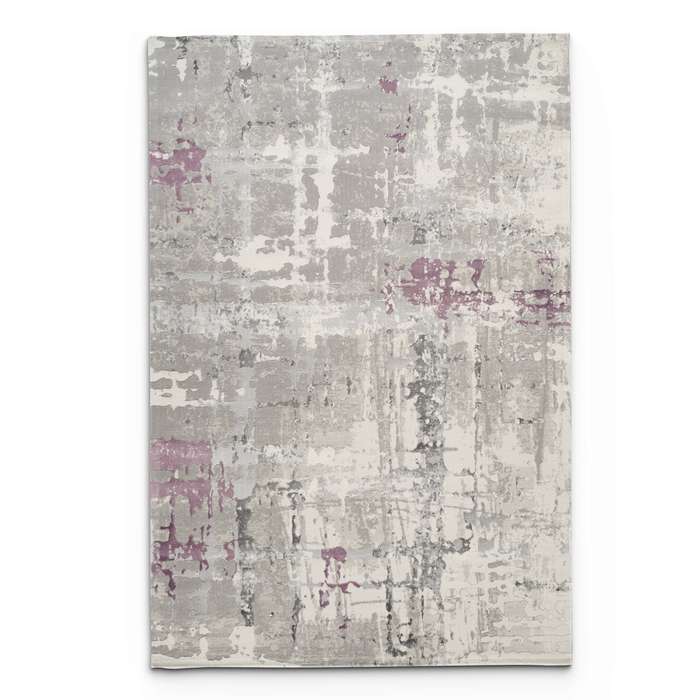 Lilla Lunet Light Grey Rug