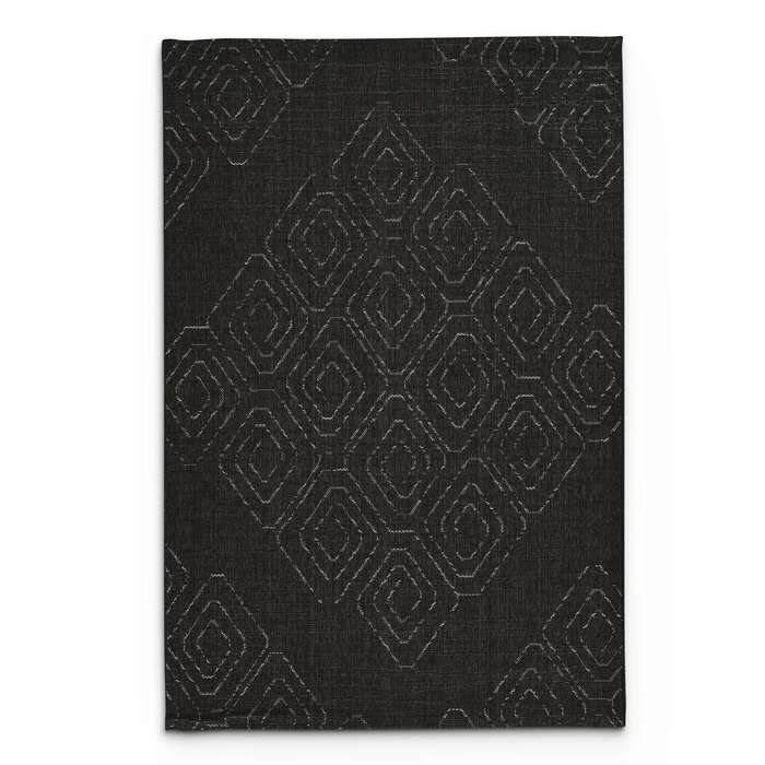 Natura Jute Mylae Black Rug