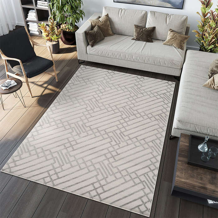Delhi Kahni Grey Rug