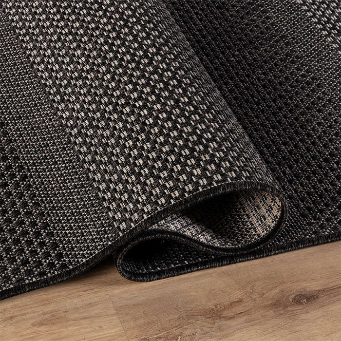 Natura Jute Juvia Black Rug
