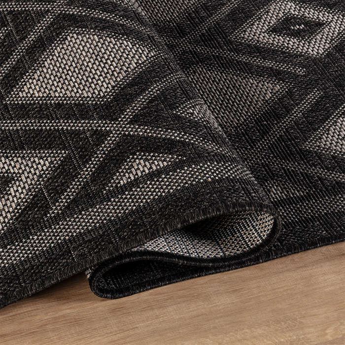 Natura Jute Calon Black Rug