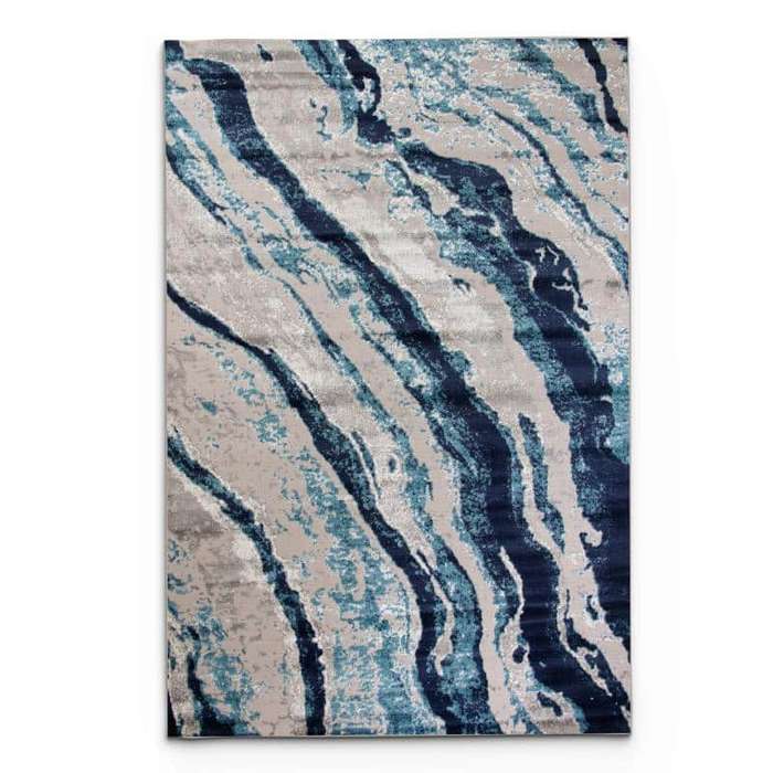 Alin Blue Grey Rug - 06733F