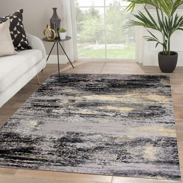 Alin Gold Grey Rug - 06144F