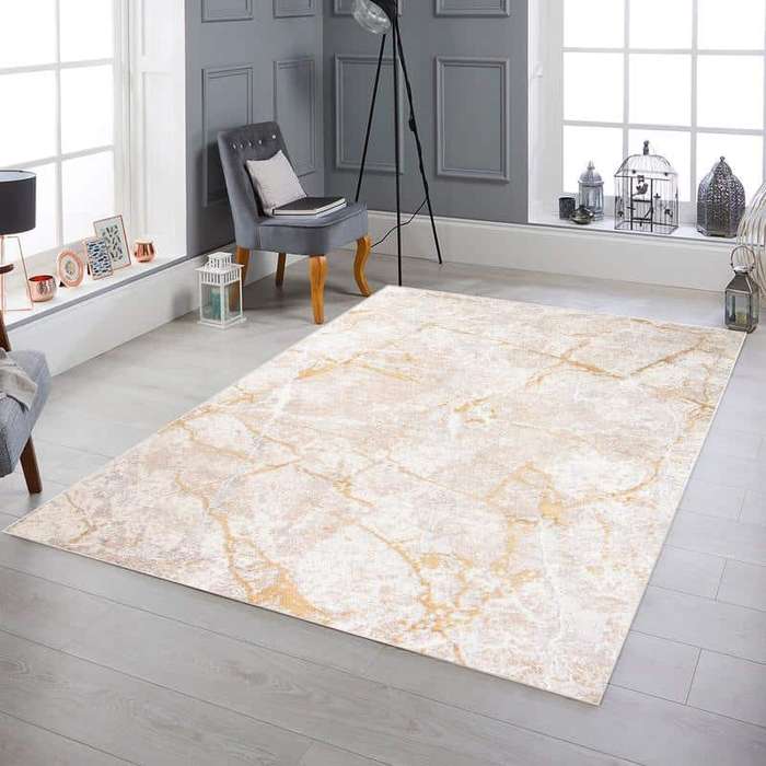 Diamond Yellow Rug - C1782
