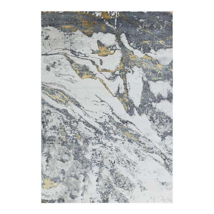 Elit Cave Grey Gold Rug