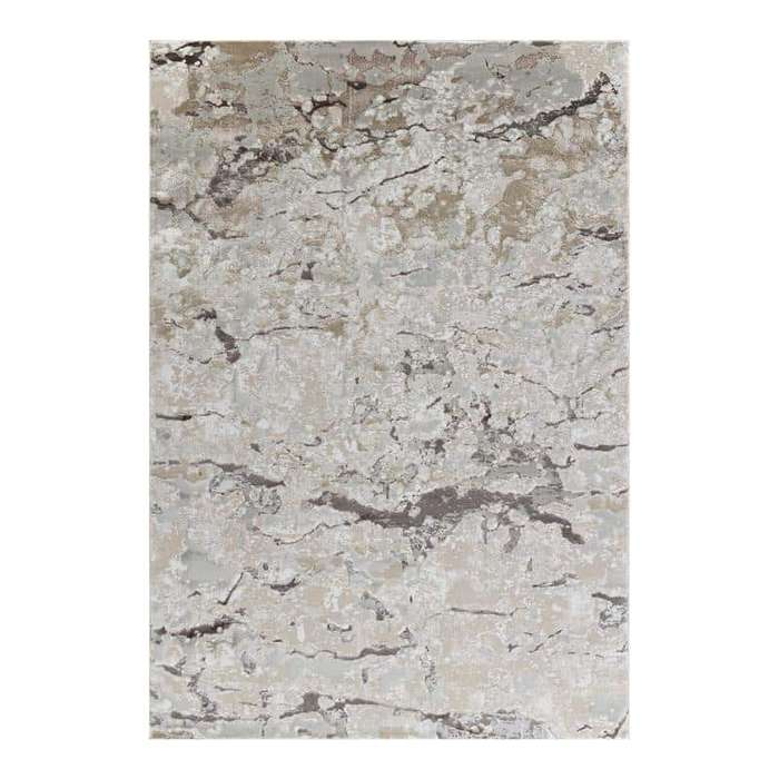 Elit Crack Beige Brown Rug
