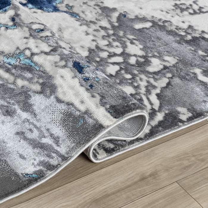 Elit Hole Grey Blue Rug