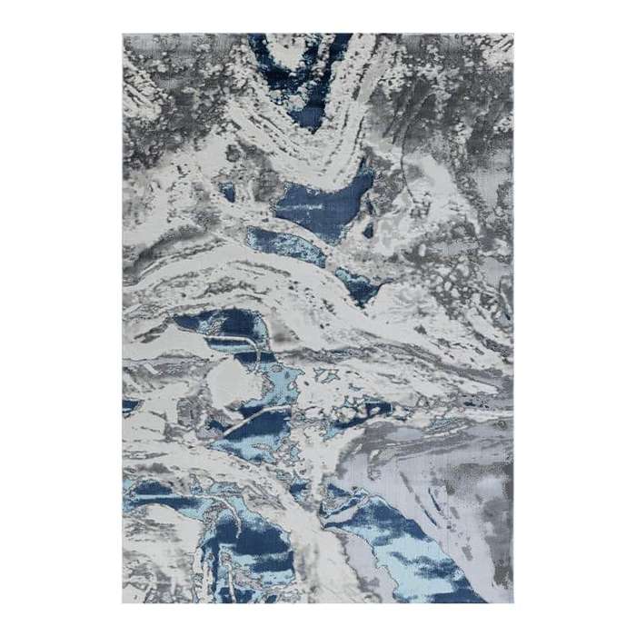 Elit Hole Grey Blue Rug
