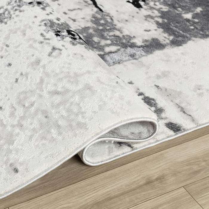 Elit Loch Grey Black Rug