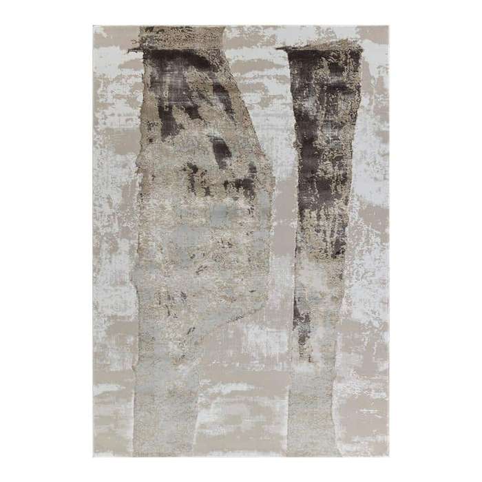 Elit Stripe Beige Brown Rug