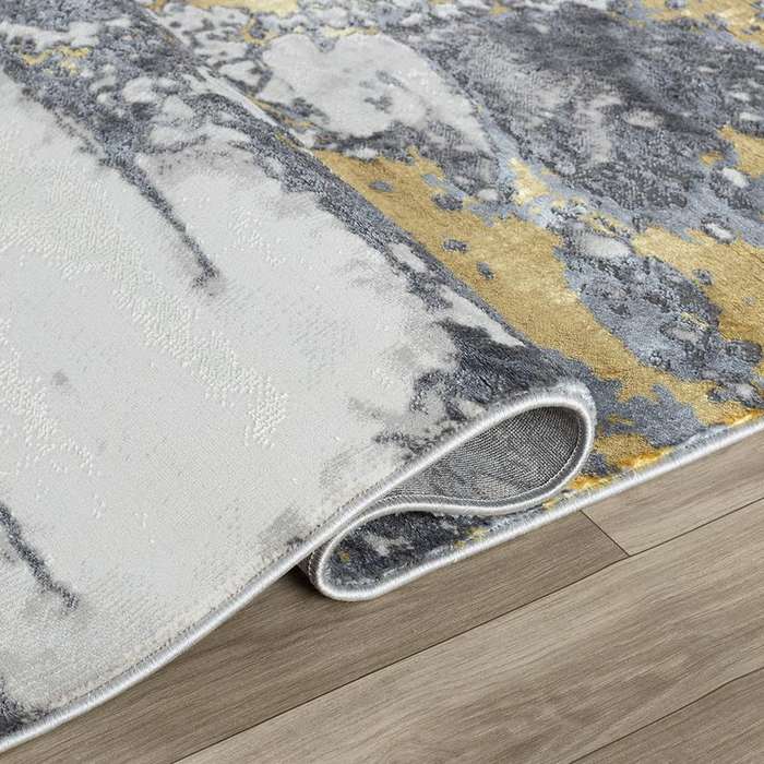 Elit Zenpine Grey Gold Rug