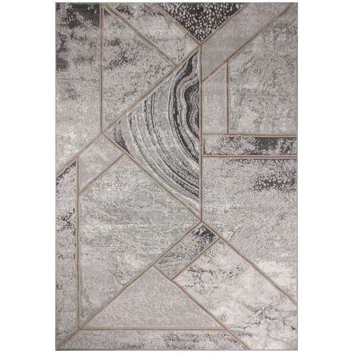 Star Modern Grey Mount Rug