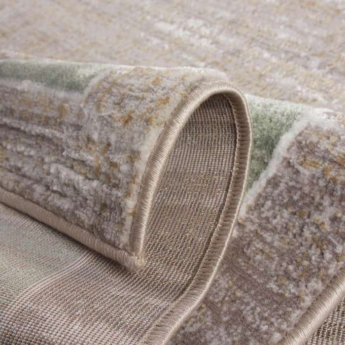 Star Modern Beige Frame Rug
