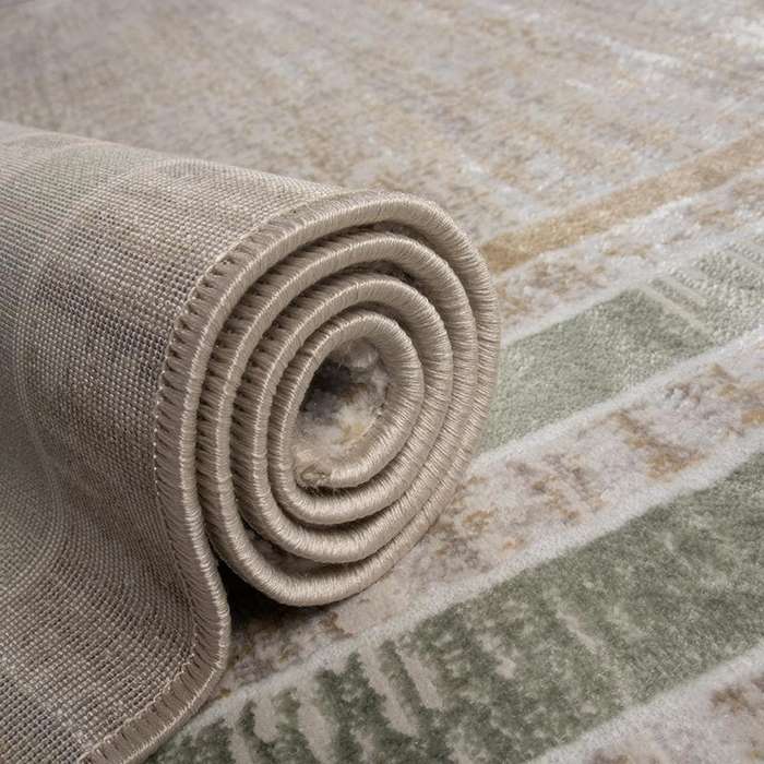 Star Modern Beige Frame Rug