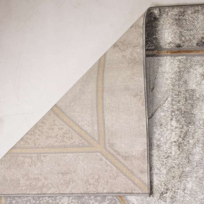 Star Modern Grey Mount Rug