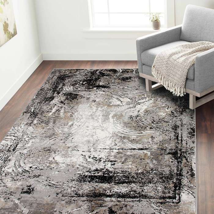 Merry Black Cloud Rug
