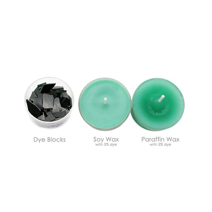 Candle Bold Color Dye Blocks - Christmas Green