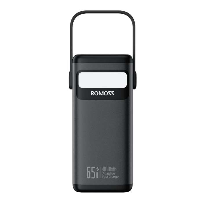 Romoss PMT40 EZCarry Pro 40000mAh 65W Fast Charge Power Bank  Black