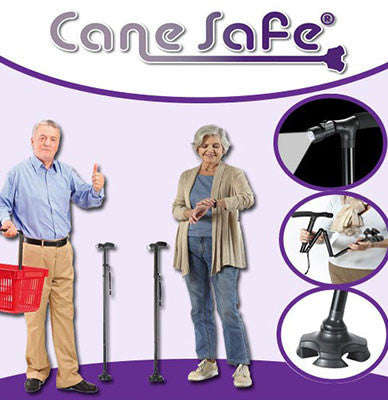 Cane Safe - makes walking easy, comfortable and safe