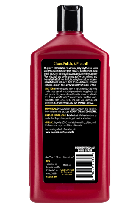 Meguiar's Cleaner Wax Liquid