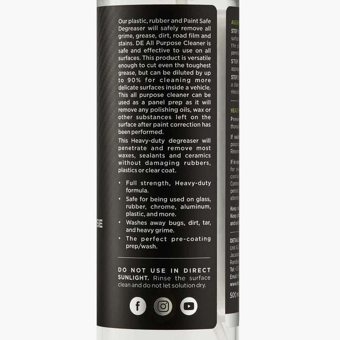 Detail Ease All Purpose Cleaner - Heavy Duty Degreaser
