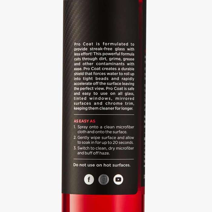 Detail Ease Pro Coat - Streak Free Glass Cleaner