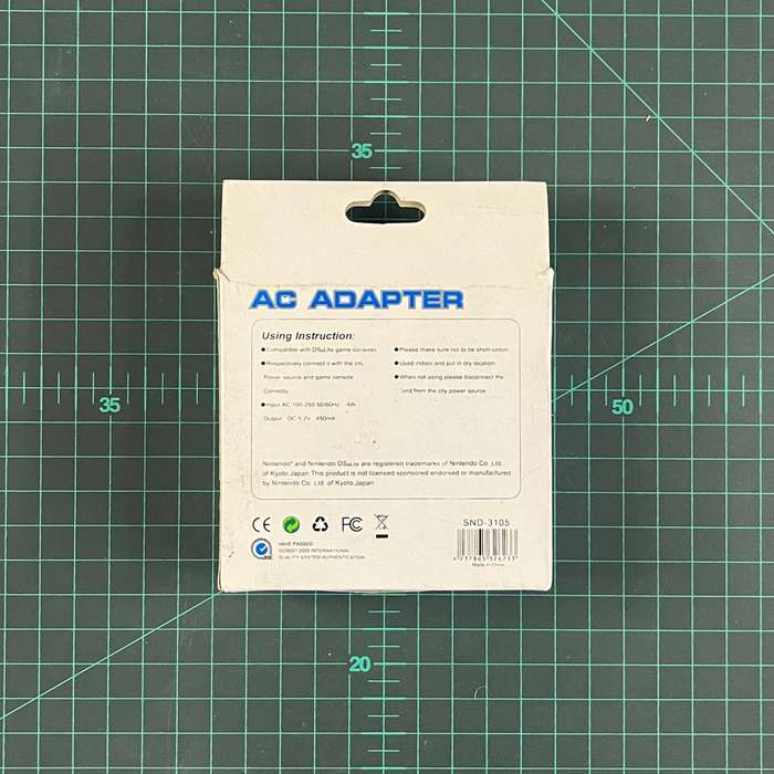 AC Adapter | Charger | Generic 3rd Party | Nintendo Lite | New Accessories