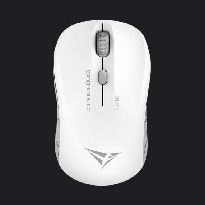 Alcatroz Airmouse Duo 3 Silent Wireless and Bluetooth Mouse - Mist