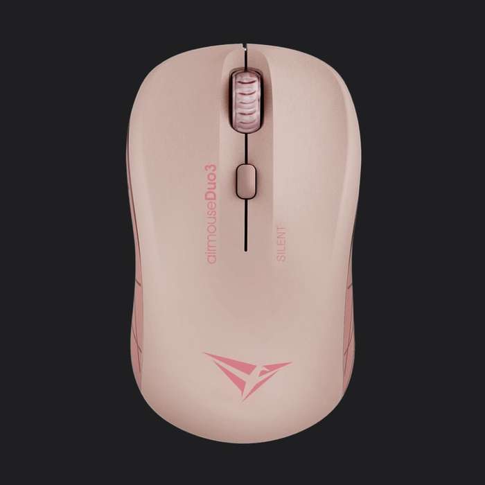 Alcatroz Airmouse Duo 3 Silent Wireless and Bluetooth Mouse - Sakura