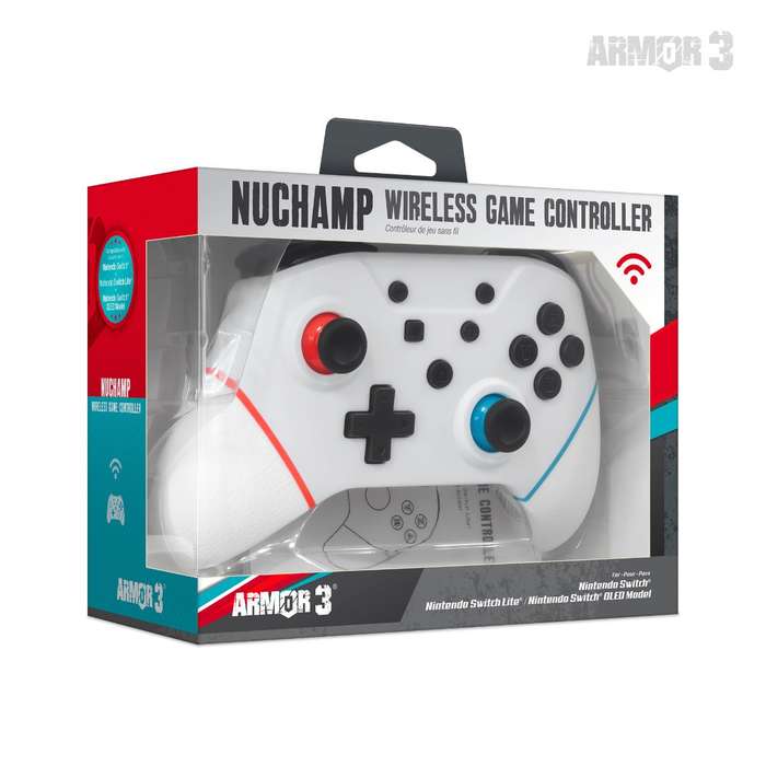 Armor3 NuChamp Wireless Switch Controller - White