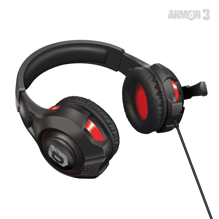 Armor3 SoundTac Universal Gaming Headset - Red