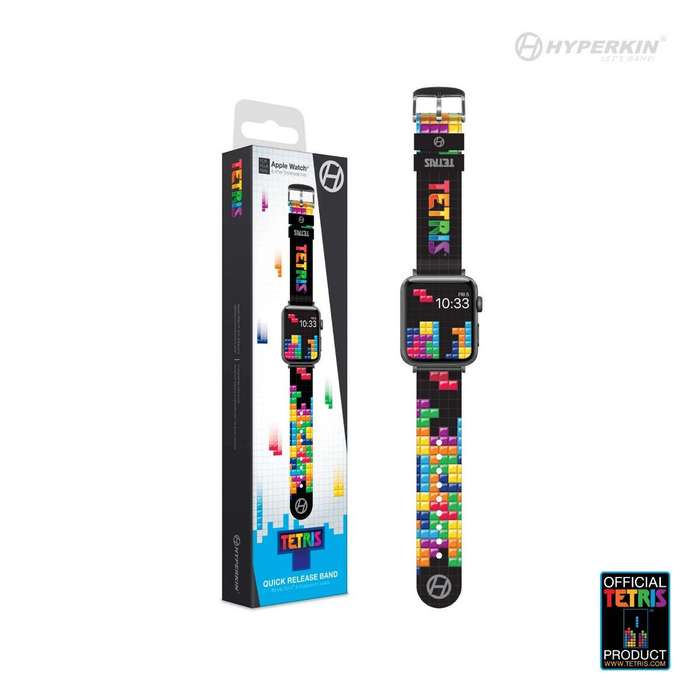 Hyperkin Official Tetris Limited Edition Quick Release Band - Tetrimino Stack