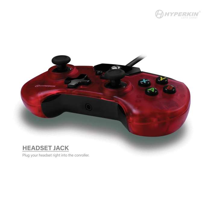 Hyperkin X91 Retro Wired Xbox Controller - Ruby Red